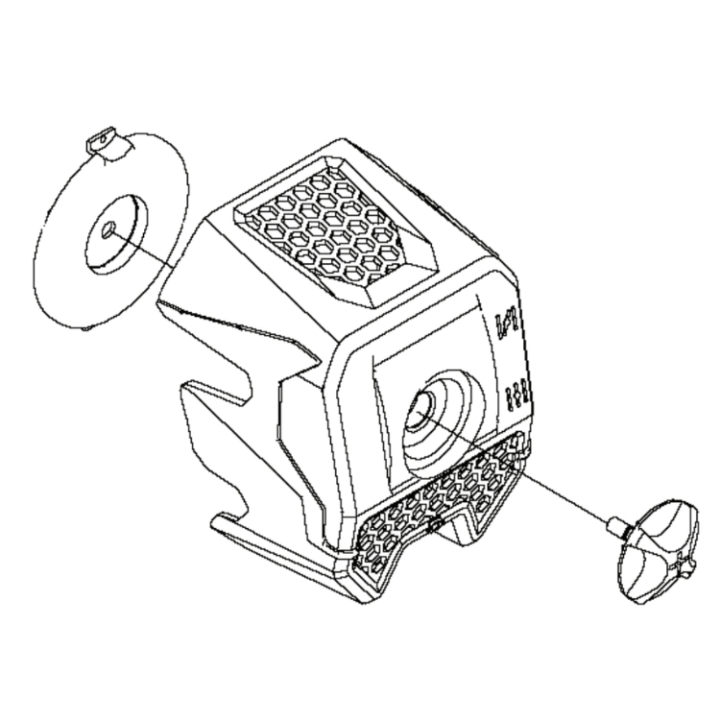 Ensemble De Couvercle De Filtre 5961973-01 dans le groupe chez GPLSHOP (5961973-01)