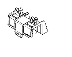 Battery Holder dans le groupe Pièces De Rechange Tondeuse Automatique / Pièces détachées Husqvarna Automower® 315 Mark II / Automower 315 Mark II - 2023 chez GPLSHOP (5965681-01)