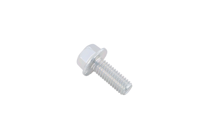Vis à tête hexagonale filetée avec collet 3/8-16 x 1 po, grade 5, zinc clair dans le groupe chez GPLSHOP (5965831-01)
