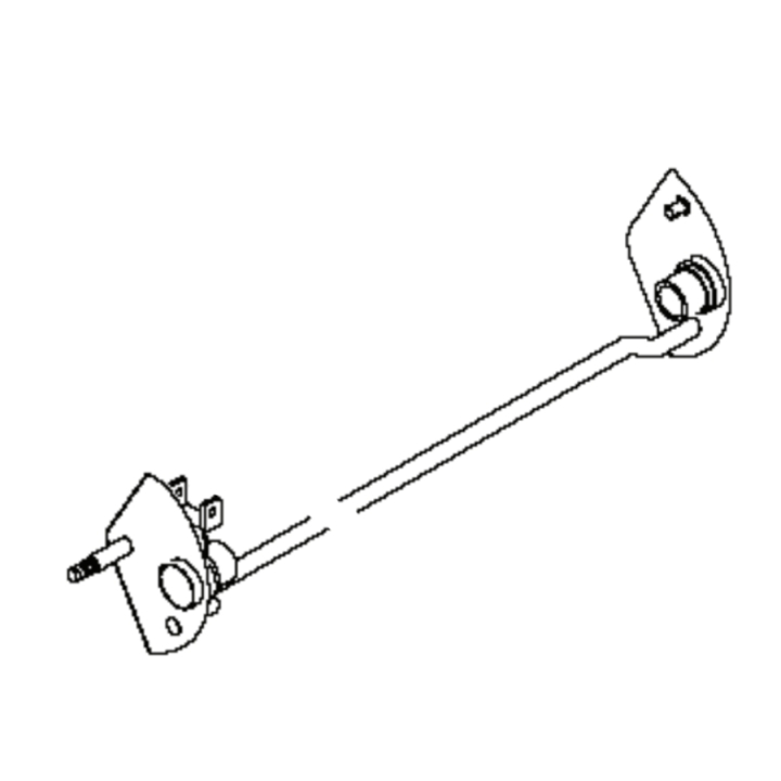 Cadre d'essieu arrière - Peint arrière dans le groupe Pièces De Rechange / Pièces détachées pour Tondeuses McCulloch / Pièces détachées McCulloch M46-140R Classic+ chez GPLSHOP (5968162-01)