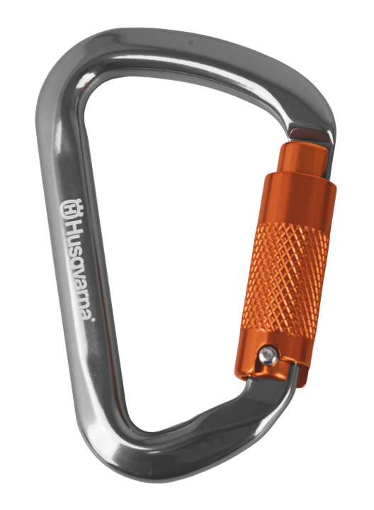 Husqvarna carabiner D-shaped dans le groupe Produits Husqvarna pour la sylviculture et le jardinage / Husqvarna Équipement de protection individuel / Accessoires D'arboriste chez GPLSHOP (5969362-12)