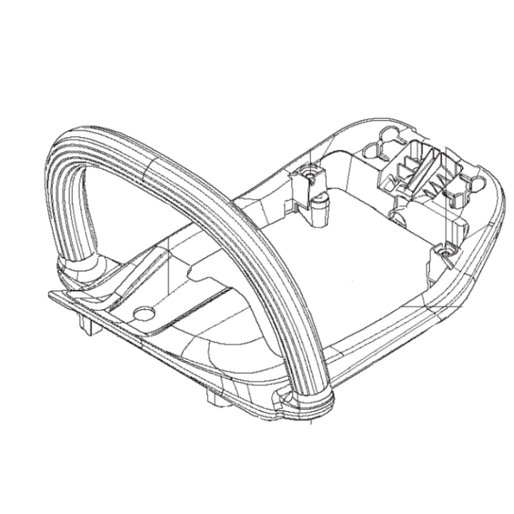 Poignée avant 522Hd dans le groupe Pièces De Rechange / Pièces détachées Taille-haies / Pièces détachées Husqvarna 522HDR75X chez GPLSHOP (5970241-01)