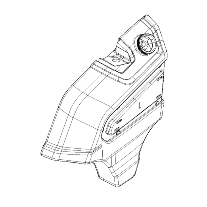 Réservoir de carburant P500 Hybride / P525D dans le groupe  chez GPLSHOP (5970735-01)