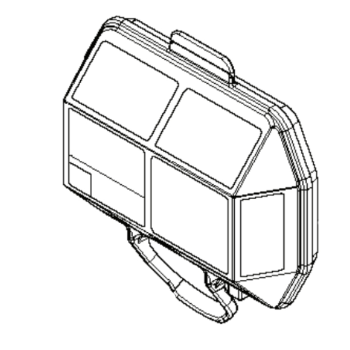 Demi-Filtre A Air 5971760-01 dans le groupe Pièces De Rechange / Pièces détachées Tronçonneuses / Pièces détachées Husqvarna T525 chez GPLSHOP (5971760-01)