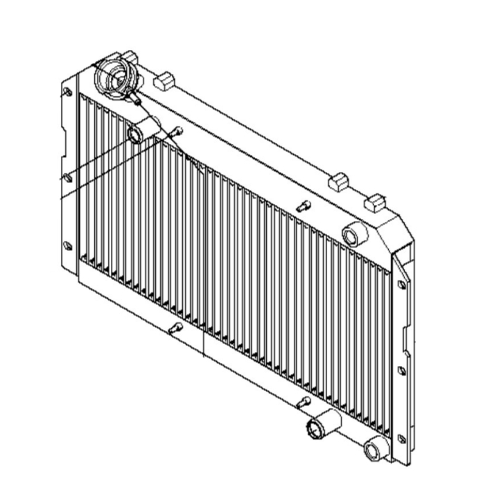 Refroidisseur d'eau et d'huile complet dans le groupe  chez GPLSHOP (5972964-01)
