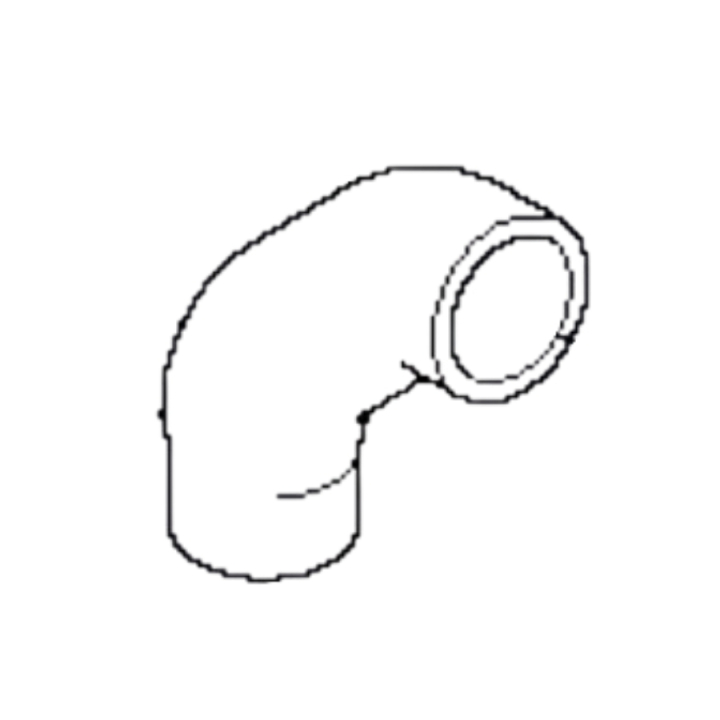 Tuyau de filtre à air P520D court dans le groupe  chez GPLSHOP (5974124-01)