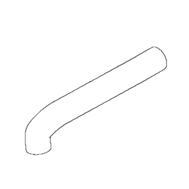 Tuyau de filtre à air P520D Long dans le groupe  chez GPLSHOP (5974125-01)