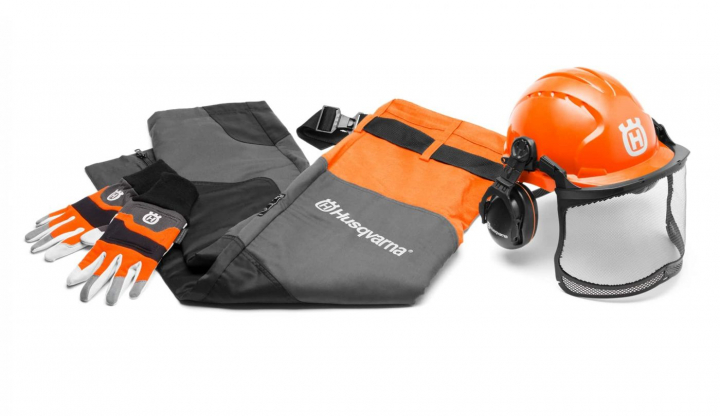 Kit de protection Husqvarna Basic dans le groupe Produits Husqvarna pour la sylviculture et le jardinage / Husqvarna Équipement de protection individuel / Équipement de protection individuel kit chez GPLSHOP (5974322-01)