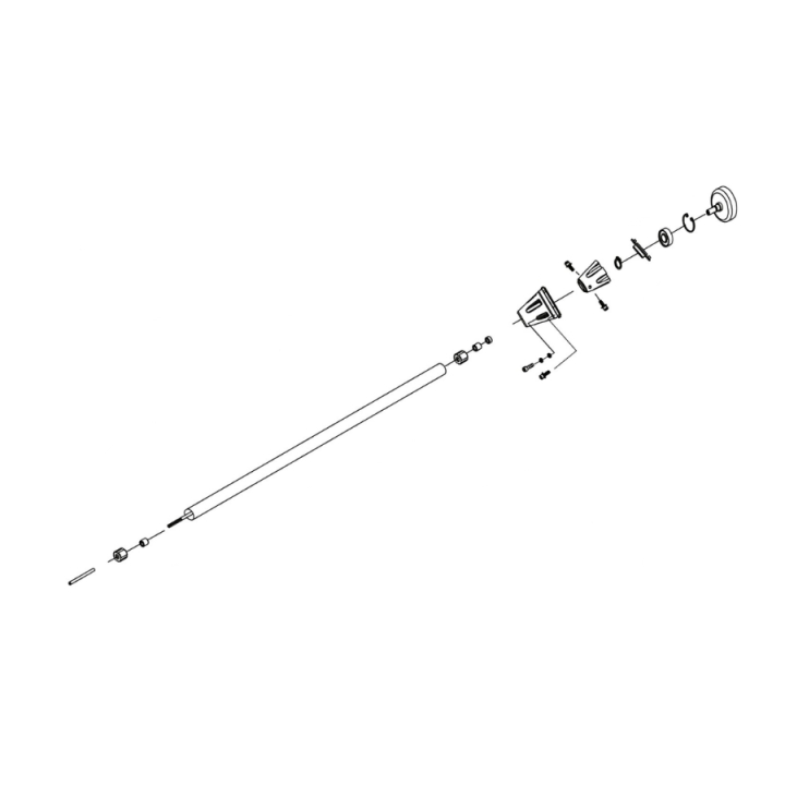 Arbre Supérieur - Mccul 5975944-01 dans le groupe Pièces De Rechange / Pièces détachées McCulloch Débroussailleuses / Pièces détachées McCulloch B33PS+ 4in1 chez GPLSHOP (5975944-01)
