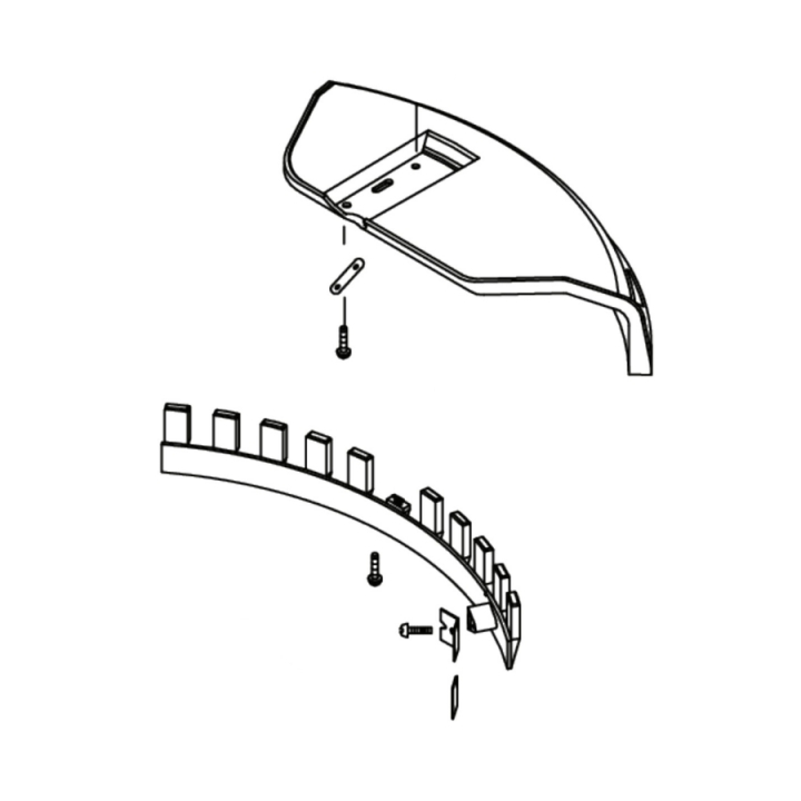 Kit Bouclier Bouclier De Coupe - Mc 5975946-01 dans le groupe Pièces De Rechange / Pièces détachées McCulloch Débroussailleuses / Pièces détachées McCulloch B33PS+ 4in1 chez GPLSHOP (5975946-01)