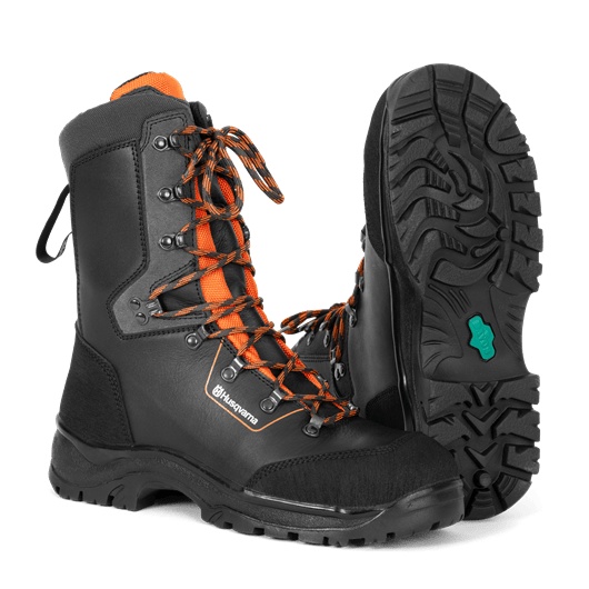 Chaussures de protection en cuir avec protection anticoupure Husqvarna Classic 2022, 39 dans le groupe Produits Husqvarna pour la sylviculture et le jardinage / Husqvarna Équipement de protection individuel / Bottes de protection chez GPLSHOP (5976594-39)