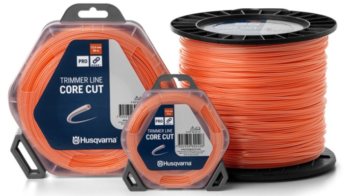 Ligne turbofil Husqvarna Core Cut dans le groupe Produits Husqvarna pour la sylviculture et le jardinage / Husqvarna Coupe-bordures & Débroussailleuses / Accories coupe-bordures & débroussailleuses / Fils de coupe-bordures chez GPLSHOP (5976692-30)