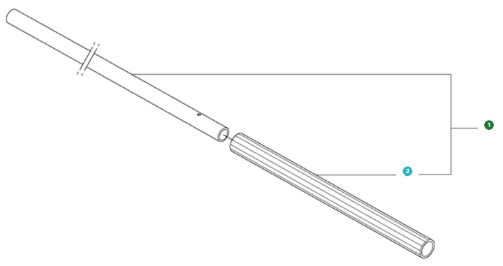 Tube de forage avec poignée dans le groupe  chez GPLSHOP (5977283-01)