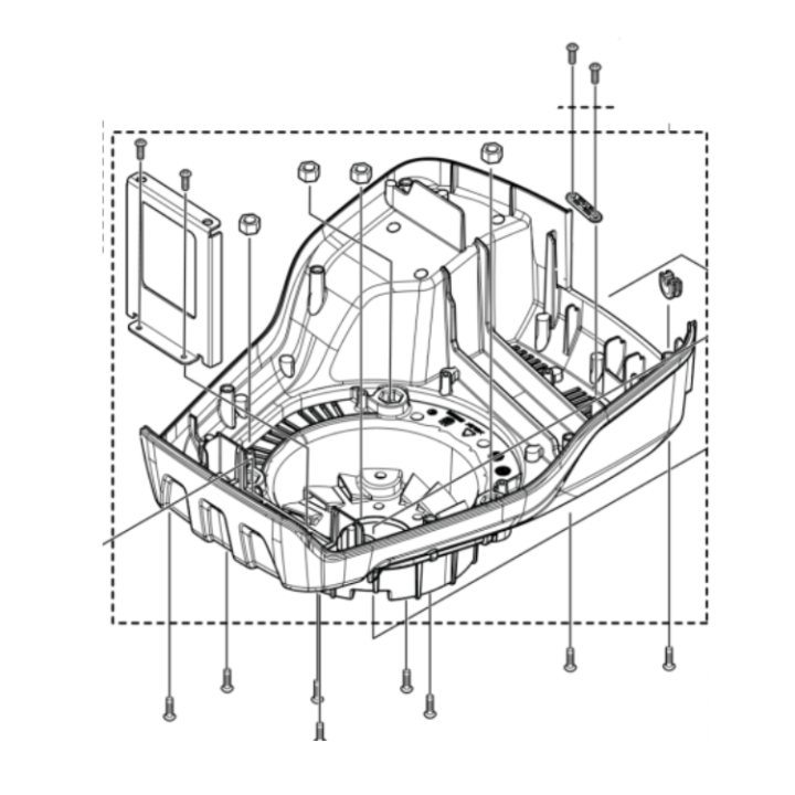 Couvercle Inférieur Du Moteur Pro 5979378-01 dans le groupe chez GPLSHOP (5979378-01)