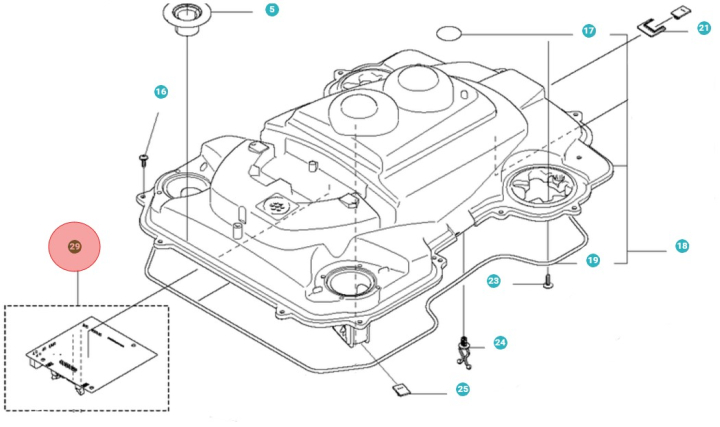 Assemblage de circuits imprimés Pcba Appl 5979774-01 dans le groupe  chez GPLSHOP (5979774-01)