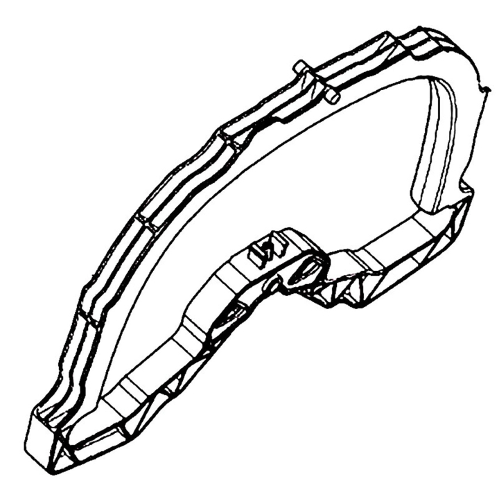 Verrouillage de la poignée avant dans le groupe Pièces De Rechange / Pièces détachées Taille-haies / Pièces détachées Husqvarna 522iHD75 chez GPLSHOP (5984608-01)