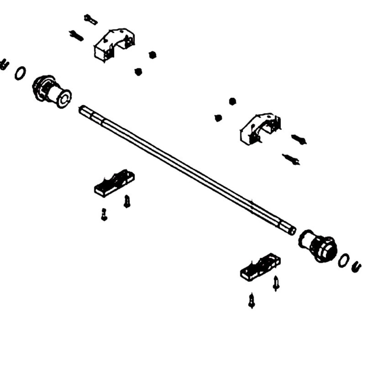 Essieu Arriere Ensemble D'Essieux 5985133-01 dans le groupe chez GPLSHOP (5985133-01)