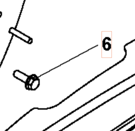 Vis H M8X25 Z crantée Doit 5986753-01 dans le groupe  chez GPLSHOP (5986753-01)