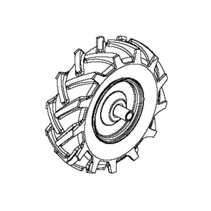Roue Droite 3.50X6 5986785-01 dans le groupe Pièces De Rechange / Pièces détachées pour Motobineuses Husqvarna / Pièces détachées Husqvarna TR348 chez GPLSHOP (5986785-01)