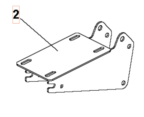 Support Moteur Roto400 5986791-01 dans le groupe  chez GPLSHOP (5986791-01)