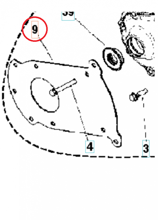 Couvercle Moteur Carter Moteur 5986812-01 dans le groupe chez GPLSHOP (5986812-01)