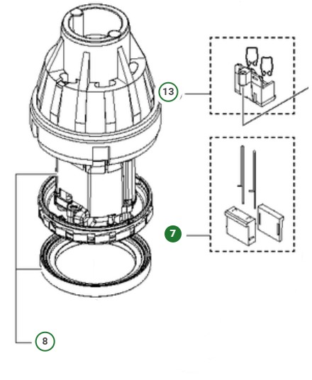 Connecteur de prise moteur dans le groupe chez GPLSHOP (5992814-01)
