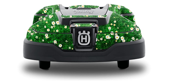 Sticker 'Flowerbed' pour Automower 310/315 dans le groupe Accessoires tondeuse automatique / Sticker chez GPLSHOP (5992947-02)