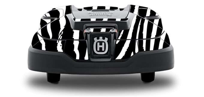 Sticker 'Zebra' pour Automower 405X/415X dans le groupe  chez GPLSHOP (5992949-06)