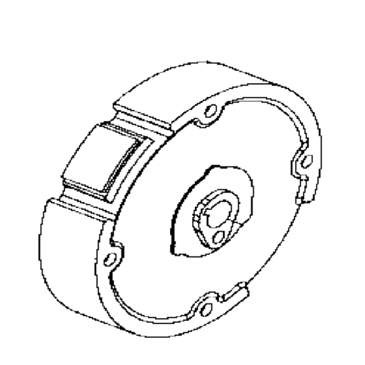 Volant dans le groupe Pièces De Rechange / Pièces détachées pour Motobineuses Husqvarna / Pièces détachées Husqvarna TF230 chez GPLSHOP (5993486-04)