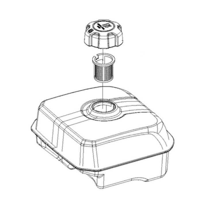 Ensemble de réservoir de carburant 5993494-42 dans le groupe chez GPLSHOP (5993494-42)