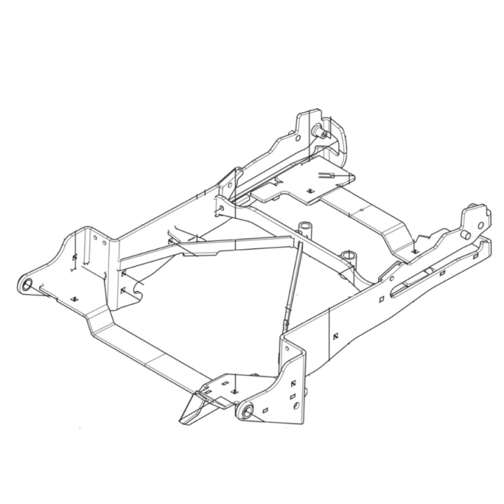 Pièces de rechange pour ensemble de châssis d'équipement 5993914-01 dans le groupe Pièces De Rechange / Pièces détachées Rider / Pièces détachées Husqvarna Rider 420 TSX AWD chez GPLSHOP (5993914-01)