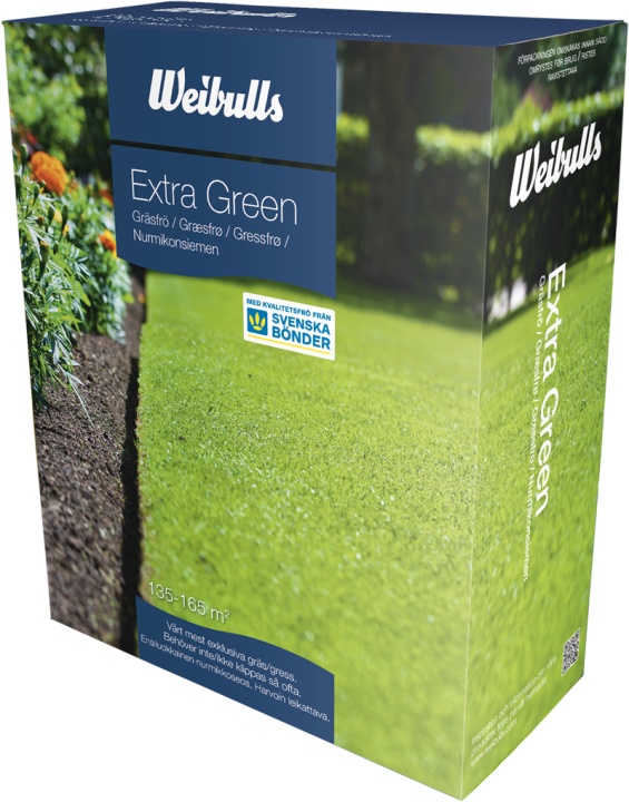 Semences de gazon Weibulls Extra Green 3kg dans le groupe Produits Husqvarna pour la sylviculture et le jardinage / Semences de gazon et Engrais chez GPLSHOP (838051)
