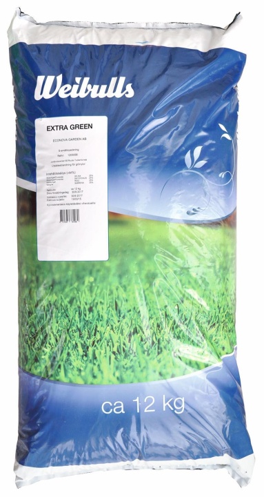 Semences de gazon Weibulls Extra Green 12kg dans le groupe Produits Husqvarna pour la sylviculture et le jardinage / Semences de gazon et Engrais chez GPLSHOP (838103)