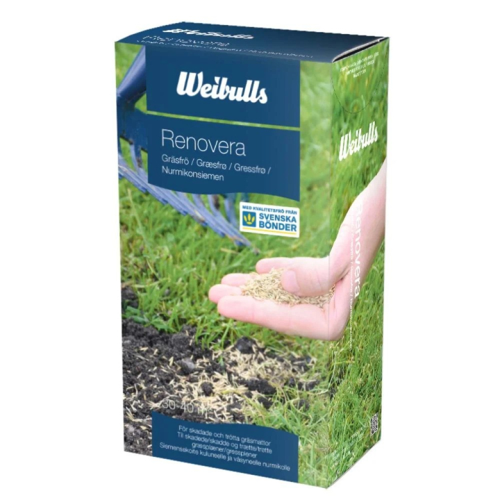 Semences de gazon Weibulls Rénover 1kg dans le groupe Produits Husqvarna pour la sylviculture et le jardinage / Semences de gazon et Engrais / Cultivation chez GPLSHOP (838882)