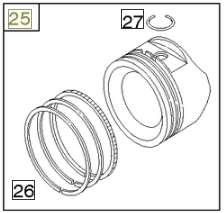 Piston Assembly dans le groupe  chez GPLSHOP (84011097)