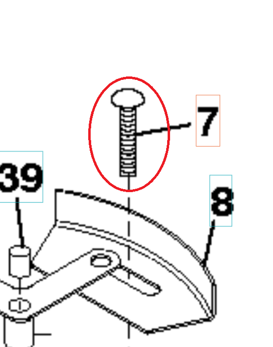 Boulon De Carrosserie,1/4-20X1/2 8721104-04 dans le groupe  chez GPLSHOP (8721104-04)