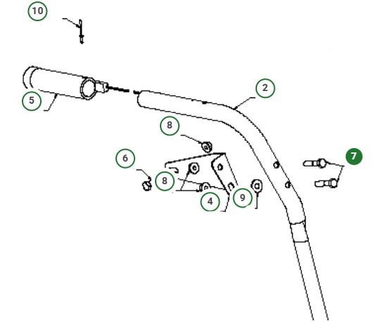 Boulon, 5/16-18X1 3/4 8747805-28 dans le groupe chez GPLSHOP (8747805-28)