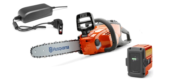 Husqvarna 120i Tronçonneuse à batterie + BLi20 & QC80 dans le groupe Produits Husqvarna pour la sylviculture et le jardinage / Husqvarna Tronçonneuses / Tronçonneuse à batterie chez GPLSHOP (9670982-02)