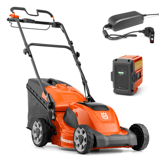 Husqvarna LC 141iV Tondeuse Tractée À Batterie + BLi20 & QC80 dans le groupe Produits Husqvarna pour la sylviculture et le jardinage / Husqvarna Tondeuses / Tondeuse sur batterie chez GPLSHOP (9670992-02)