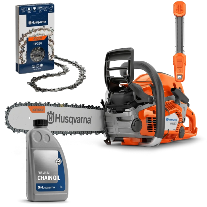 Husqvarna 550 XP G Mark II 15'' Kit de Démarrage dans le groupe Produits Husqvarna pour la sylviculture et le jardinage / Husqvarna Tronçonneuses / Tronçonneuses professionnelles chez GPLSHOP (9676909)