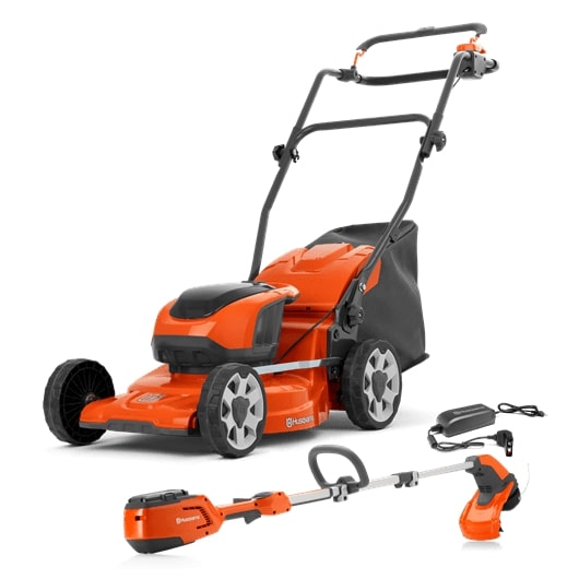 Husqvarna LC137i / 115iL Kit + BLi20 & QC80 dans le groupe Produits Husqvarna pour la sylviculture et le jardinage / Husqvarna Tondeuses / Tondeuse sur batterie chez GPLSHOP (9705009-03)