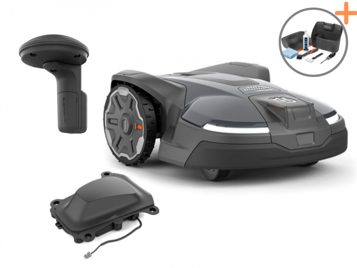 Husqvarna Automower® 430X Nera Robot Tondeuse avec EPOS plug-in kit | Kit d'entretien gratuitement! dans le groupe  chez GPLSHOP (9705352)