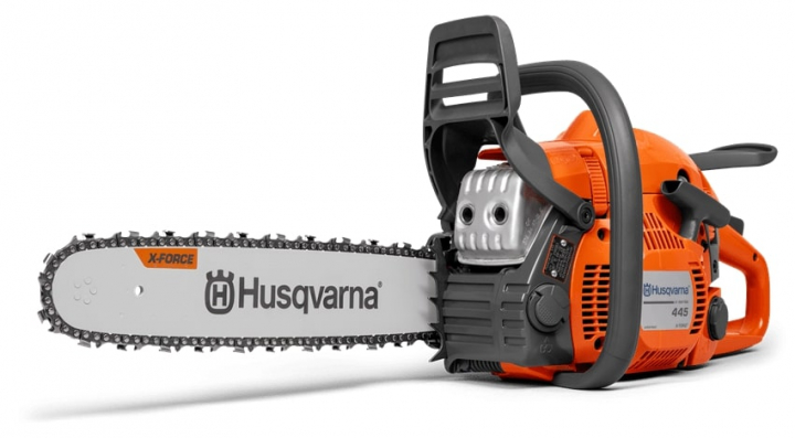 Husqvarna 445 II E-Series TrioBrake Tronçonneuse dans le groupe Produits Husqvarna pour la sylviculture et le jardinage / Husqvarna Tronçonneuses / Tronçonneuses polyvalentes chez GPLSHOP (9705592-33)