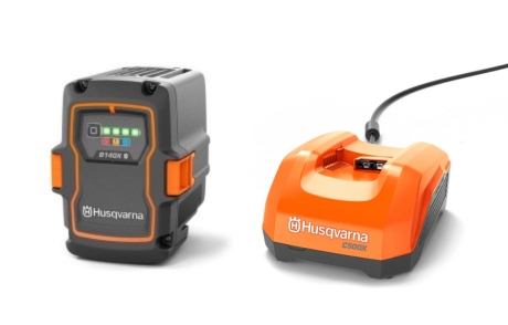 Kit Husqvarna B140X & C500X dans le groupe Produits Husqvarna pour la sylviculture et le jardinage / Husqvarna Produits à batterie / Accories Produits à batterie / Kit avec batterie et chargeur chez GPLSHOP (9706079)