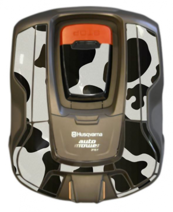 Sticker pour Automower 315X Cow dans le groupe Accessoires tondeuse automatique / Sticker chez GPLSHOP (AM315x-18121759)