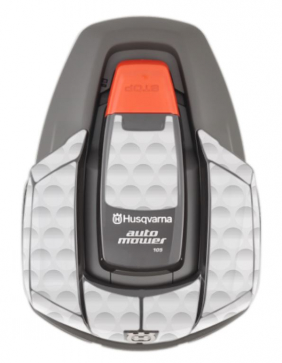 Sticker pour Automower 105/305/308 Golfbollen dans le groupe Accessoires Robots Tondeuse / Sticker chez GPLSHOP (am105-184951913)