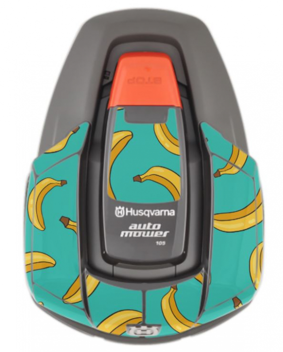 Sticker pour Automower 105/305/308 Bananas dans le groupe Accessoires Robots Tondeuse / Sticker chez GPLSHOP (am105-309978725)