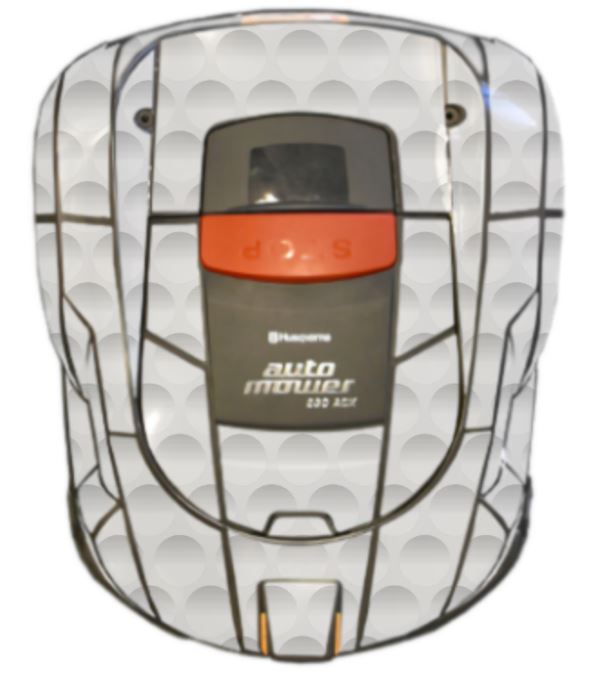 Sticker pour Automower 220AC/230ACX Golfball dans le groupe Accessoires Robots Tondeuse / Sticker chez GPLSHOP (am230-184951913)