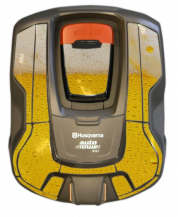 Sticker pour Automower 315X Beer dans le groupe Accessoires Robots Tondeuse / Sticker chez GPLSHOP (am315x-177912356)
