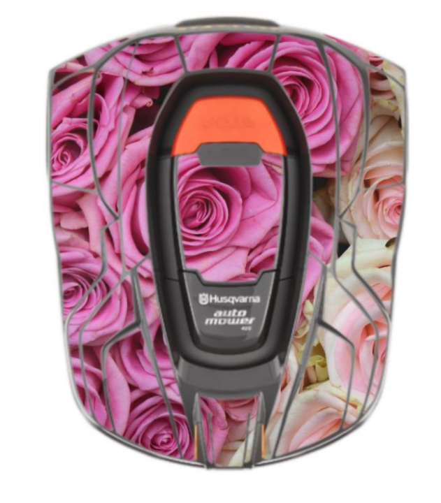 Sticker pour Automower 320/420/440 Roses dans le groupe Accessoires Robots Tondeuse / Sticker chez GPLSHOP (am420-425514967)